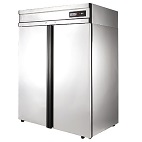Шкаф холодильный Polair CV114-G (нерж)