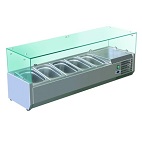 Витрина холодильная настольная Gastrorag VRX 1200/330 под гастроемкости